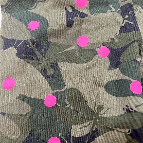 Desigual Girls’ Avocado Floral Bug Leggings, Cotton Blend, Ages 5-8 - Picture 5 of 8